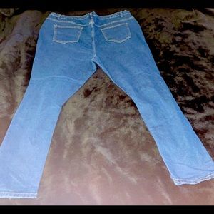 BOOHOO Mid-Wash Plus Distressed Skinny Jeans